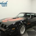 1979 Pontiac Trans Am WS6  65842 Miles Starlight Black Coupe 400 V8 4 Speed Manu
