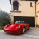 1979 Porsche 356 A Speedster 1.6 Convertible Red RWD Manual Porsche 959 Tribute