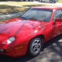 1979 Porsche 928 5 speed 50k miles red on black barn find