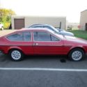 1979 RED ALFA ROMEO ALFETTA GTV 2000 with 56,200 miles Great Restoration Project