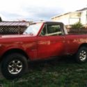 1979 Scout Traveller, converted to Terra , 4X4 convertable pick-up Truck.