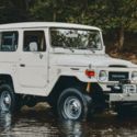 1979 Toyota Land Cruiser FJ40 AC 4-Speed US Spec White/Gray CLEAN Original WOW!!