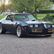 1979 TRANS AM, BLACK 400 4SPD. NEVER A SPEC OF RUST, JUST ROTISSERIE RESTORED