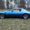 1979 Trans Am. Orig. Paint. Atlantis Blue, T-Top, 6.6 Litre, Auto, White Int. A+