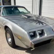 1979 Trans Am Silver 10th Anniversary Edition. 6.6 Liter with Factory AC