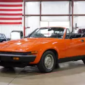 1979 Triumph TR7  24927 Miles Vermillion Orange Convertible 2.0L