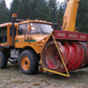 1979 Unimog 406/Case MB4-94 Snow Blower & Backhoe full kit