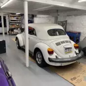 1979 Volkswagen Beetle (Pre-1980) White