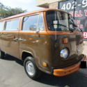 1979 Volkswagen Bus 4-Speed Sunroof Middle Row Bench Seat Rav Vanagon VW Wagon