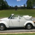 1979 Volkswagen Super Beetle Convertible. Triple White Karmann Edition.