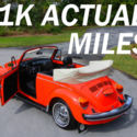 1979 VW Super Beetle Convertible - JUST OUT OF NEARLY 2 DECADES IN VW MUSEUM