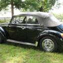 1979 VW Triple Black convertible