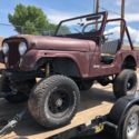 1980 AMC JEEP CJ5, Spring Over conversion, NO ENGINE, NO TRANSMISSION, NO T-CASE