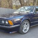 1980 BMW 635CSi Euro, gorgeous new Mauritius Blue paint, 5-speed, many new parts