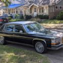 1980 Cadillac Fleetwood Sedan Blue RWD Automatic Brougham D&#039;elegance