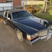 1980 Cadillac Fleetwood Sedan Blue