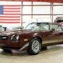 1980 Chevrolet Camaro Z/28 57299 Miles Dark Claret Coupe 350ci V8 Automatic
