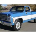 1980 Chevrolet C/K 20  450 Miles Blue  V-8 Automatic
