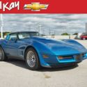 1980 Chevrolet Corvette  22110 Miles Blue 2 Dr  Not Specified Automatic