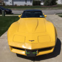 1980 Chevrolet Corvette 350 L48 Automatic Yellow/Black