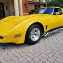 1980 Chevrolet Corvette C3 Yellow Black 4 speed manual stick shift 77985 MILES!