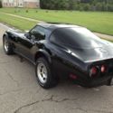 1980 Chevrolet Corvette Coupe Black RWD Automatic black