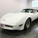 1980 Chevrolet Corvette Coupe Low Miles White On Red Super Clean Sharp Vette