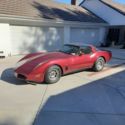 1980 Chevrolet Corvette L-82 Sportscar Red RWD Automatic