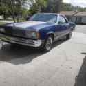1980 Chevrolet El Camino Pickup Blue RWD Automatic