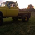 1980 Chevrolet k 1500 Pickup Yellow 4WD Manual