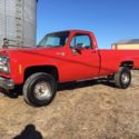 1980 Chevrolet K20 K-20 2500 4x4 Cummins Swap Turbo Diesel Conversion NO RESERVE