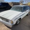 1980 Chevrolet Malibu Wagon White RWD Automatic