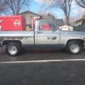 1980 Chevrolet Silverado Pickup Blue RWD Automatic short bed