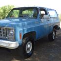 1980 Chevy Blazer Custom Deluxe 4X4 manual trans a/c low mile clean original