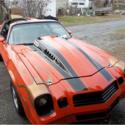 1980 chevy camaro  12,232 Miles orange  383 Manual NR!!!!