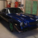 1980 chevy camaro  T-TOPS, BLUE BEAUTY!!