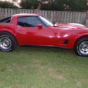 1980 Corvette 350 With A 4 Speed Transmission Red/Red