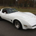1980 CORVETTE COUPE*70K MILES*4SPD*350*T-TOP*WHITE/CLARET LEATHER*$14995/OFFER