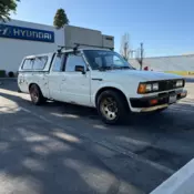 1980 Datsun 720 White