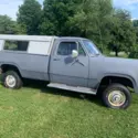 1980 Dodge Power Wagon Grey 4WD Manual Custom