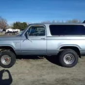 1980 Dodge Ramcharger Blue SE