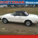 1980 FIAT 124 ROADSTER CINVERTIBLE 28000 Miles White Convertible 4L 4 SPEED