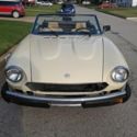 1980 Fiat 124 Sport Spider rebuilt engine