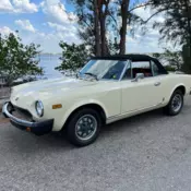 1980 fiat 2000 spider 2D