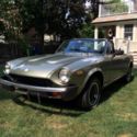 1980 Fiat Spider 2000 designed by Pininfarina 124