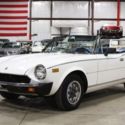 1980 Fiat Spider  46428 Miles White Convertible 2.0 Liter 5 Speed Manual
