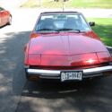1980 Fiat x 1/9 ,Texas car ,no rust or rot 5 speed