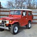 1980 FJ40, Freeborn Red, Records, Doctor owned and daily driven