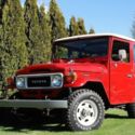 1980 FJ40 Toyota Land Cruiser Original Factory AC & Power Steering Freeborn Red