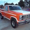 1980 Ford F-150 4x4 Stepside Manual 4-Speed 4WD I6 4.9L Gasoline